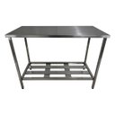 Ver imagem 1 de Mesa Aço Inox Profissional 100x60x90 Cm Nortinox Stander