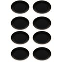 Ver imagem 1 de Kit 8 Pratos de Melamina 21,5cm Raso Preto Sushi Wolff Class Sashimi Culinária Oriental