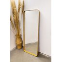Ver imagem 2 de ESPELHO LUXO RETANGULAR RETRÔ CORPO INTEIRO 150X60CM BANHEIRO SALA QUARTO HALL MOLDURA DOURADO
