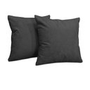 Ver imagem 5 de Kit 2 Capas de Almofadas Boucle Cinza Escuro 45x45cm cama inbox