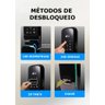 Fechadura Digital Biométrica Automatizada Inteligente Primebras Com Wifi + App Tuya e PrimeHome Luxo - 3