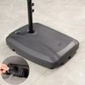 Ombrelone Guarda Sol em Alumínio com Base para Piscina 3x3 Cor Caquí - 10