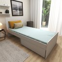 Ver imagem 6 de Cama Solteiro 2 Gavetões Santonini Branco