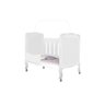 Berço Imperial Com Rodinha Em Gel Branco - 3