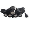 Farol Bike Bicicleta 5 Leds Recarregavel bateria 6 Células TOP - 4