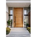 Ver imagem 1 de Porta Pivotante de Madeira Maciça C/ Fechadura Eletronica Pado 3,00 Mts Altura X 1,18 Largura