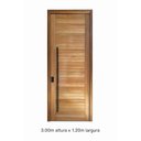 Ver imagem 2 de Porta Pivotante de Madeira Maciça C/ Fechadura Eletronica Pado 3,00 Mts Altura X 1,18 Largura