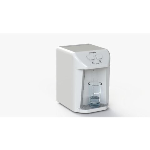 Purificador de Água Gelada Acquabios Basic Bivolt com Refrigeração Eletrônica e Refil Alcalino