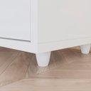 Ver mais imagens de Kit 2 Mesas de Cabeceira 2 Gavetas 48 Cm Campeche Henn Branco