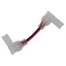 EMENDA EM L PARA FITA LED COB 12V 18W PACOTE C/ 10 PEÇAS  - 1