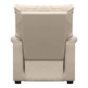 Ver imagem 5 de Poltrona do Papai Reclinável com Massagem Imperador Sintético Facto Bege - Sofa Store