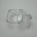Ver imagem 7 de Potiche Bomboniere Baleiro Quadrado Home&co Tampa Vidro 9x18x18cm