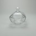 Ver imagem 6 de Potiche Bomboniere Baleiro Quadrado Home&co Tampa Vidro 9x18x18cm