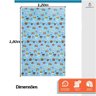 Tapete de Atividades Infantil Dobrável Tapetão Maleta 1,20x1,80m Meninos Estampa Patrulha Canina - 2