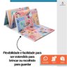 Tapete de Atividades Infantil Dobrável Tapetão Maleta 1,20x1,80m Meninos Estampa Patrulha Canina - 5