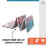 Tapete de Atividades Infantil Dobrável Tapetão Maleta 1,20x1,80m Meninos Estampa Patrulha Canina - 3