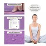Tapete de Yoga Esteira Tatame Pilates Exercícios Físicos Treino Academia em Casa Grande Fitness Card - 8