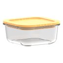 Ver imagem 1 de Pote de Vidro Marinex 540 ml com Tampa Bamboo Transparente - 1 Unidade
