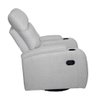 Poltrona Cadeira Papai Reclinável Giratória Impacto:linho Cinza - 8