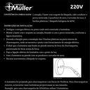 Ver imagem 3 de Luminária Muller para Churrasqueira em Alumínio com Lâmpada 60w e Parafuso de Inox 220v
