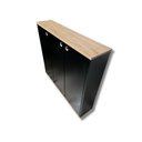 Ver imagem 4 de Multiuso Mdf Preto/amadeirado 20cm