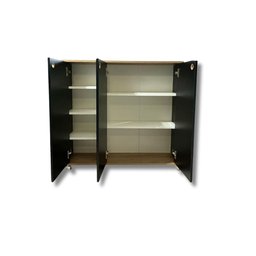 Multiuso Mdf Preto/amadeirado 20cm - 3