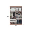Ver imagem 2 de Guarda Roupa Solteiro 4 Portas e 2 Gavetas Alonzo Plus Branco - Lopas
