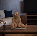 Ver imagem 5 de Decoração Urso em Poliresina Collection Marrom Mart 21562