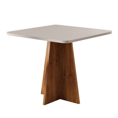 Mesa Sala de Jantar Quadrada 0,90m Moove