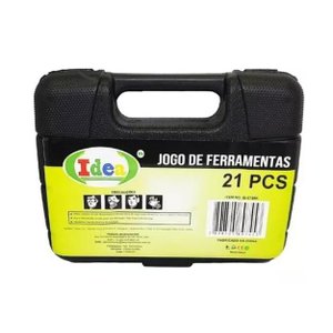 Kit Jogo de Ferramentas Idea 21 Peças com Estojo Id-6748k