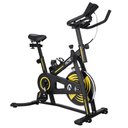 Ver imagem 2 de Bicicleta Spinning 4.0 Acte Sports E32 Material em Aço Suporta até 120 Kg Preto e Amarelo