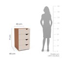 Ver imagem 3 de Gaveteiro 4 Gavetas 71cm X 40cm Porto