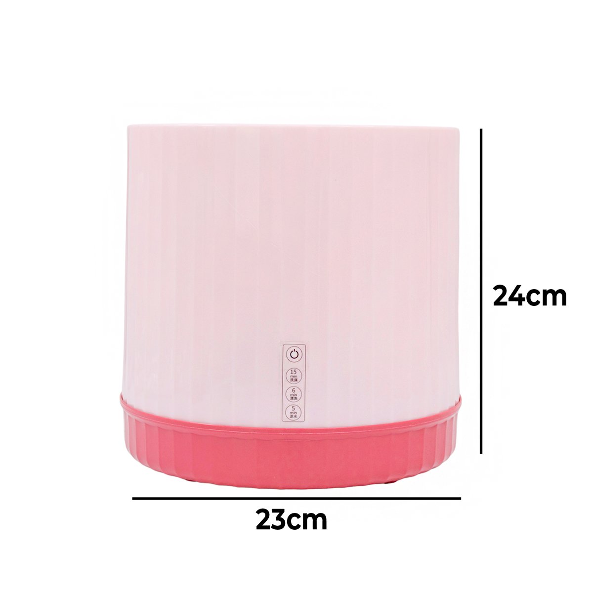 Mini Máquina Lavar Roupa - Portátil Bivolt 4l:rosa - 15