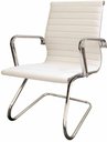 Ver imagem 1 de Poltrona Eames Esteirinha Fixa Branca Base Cromada - 17650