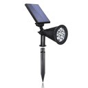 Ver imagem 3 de Luminaria Solar Espeto Quintal Jardim Casa 7 Leds Iluminaçao Externa Ambiente Exterior Garagem
