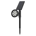 Ver imagem 5 de Luminaria Solar Espeto Quintal Jardim Casa 7 Leds Iluminaçao Externa Ambiente Exterior Garagem
