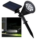 Ver imagem 1 de Luminaria Solar Espeto Quintal Jardim Casa 7 Leds Iluminaçao Externa Ambiente Exterior Garagem