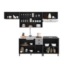 Ver imagem 5 de Cozinha Americana Modulada Compacta 5 Peças Paris