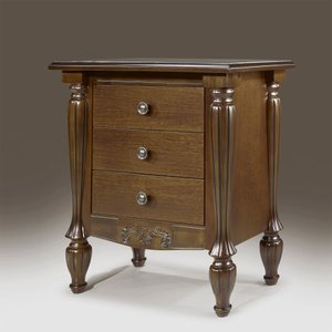 Mesa de Cabeceira Império - Cl403 Mmj-cl Cl-castanho