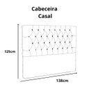Ver imagem 5 de Cabeceira de Cama Box Casal: Corino Preto