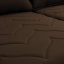 Ver imagem 7 de Sofá Retrátil Reclinável Paris 1,80m Suede Velut Marrom Molas no Assento - King House