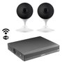 Kit cftv inteligente Intelbras wi-fi 2 cam Im3 + NVD 1304 - 1