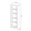 Ver imagem 5 de Estante Livreiro Multiuso 4 Prateleiras ME4104 Branco - Tecno Mobili