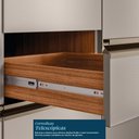 Ver imagem 4 de Balcão de Cozinha Proença 80cm 1 Porta e 1 Gaveta Nogueira Touch/nude Prime Tx com Tampo Mdf -