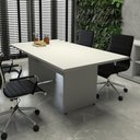 Ver imagem 1 de Mesa de Reunião 1,80m Escritório Corporativo F5 Office