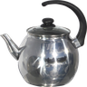 Chaleira Bola Premium Polida 3,0 Litros Tampa De Vidro - 1