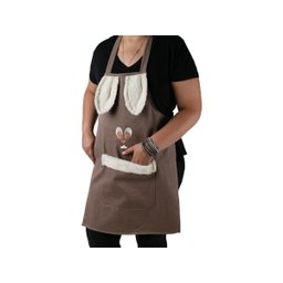 Avental De Pascoa Com Bolso e Orelha Bekasa 6301 - 1 Avental De Pascoa Com Bolso e Orelha Bekasa 6301 - 1