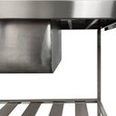 Ver imagem 6 de Pia Aço Inox Industrial 130x70x90 Cm Cuba Grande Cubão Esquerda Nortinox