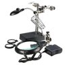 Lupa Suporte Mesa Estaçao Solda 3 Lentes Led Placa Garra Soldagem Dessolda Reparo Conserto Equipamen - 15