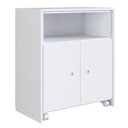 Ver imagem 1 de Balcão Multiuso C/ Mesa Retrátil Funcionale A05 Branco